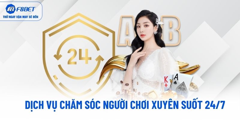 Dịch vụ chăm sóc người chơi xuyên suốt 24/7 Dịch vụ chăm sóc người chơi xuyên suốt 24/7